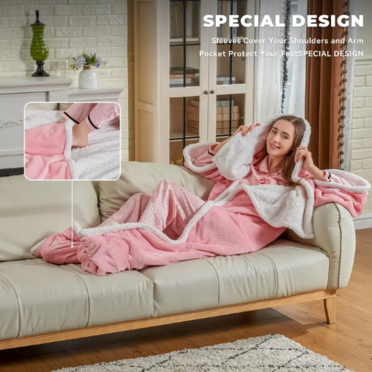 ForeverBlanket™ Wearable Heated Snuggle Blanket™